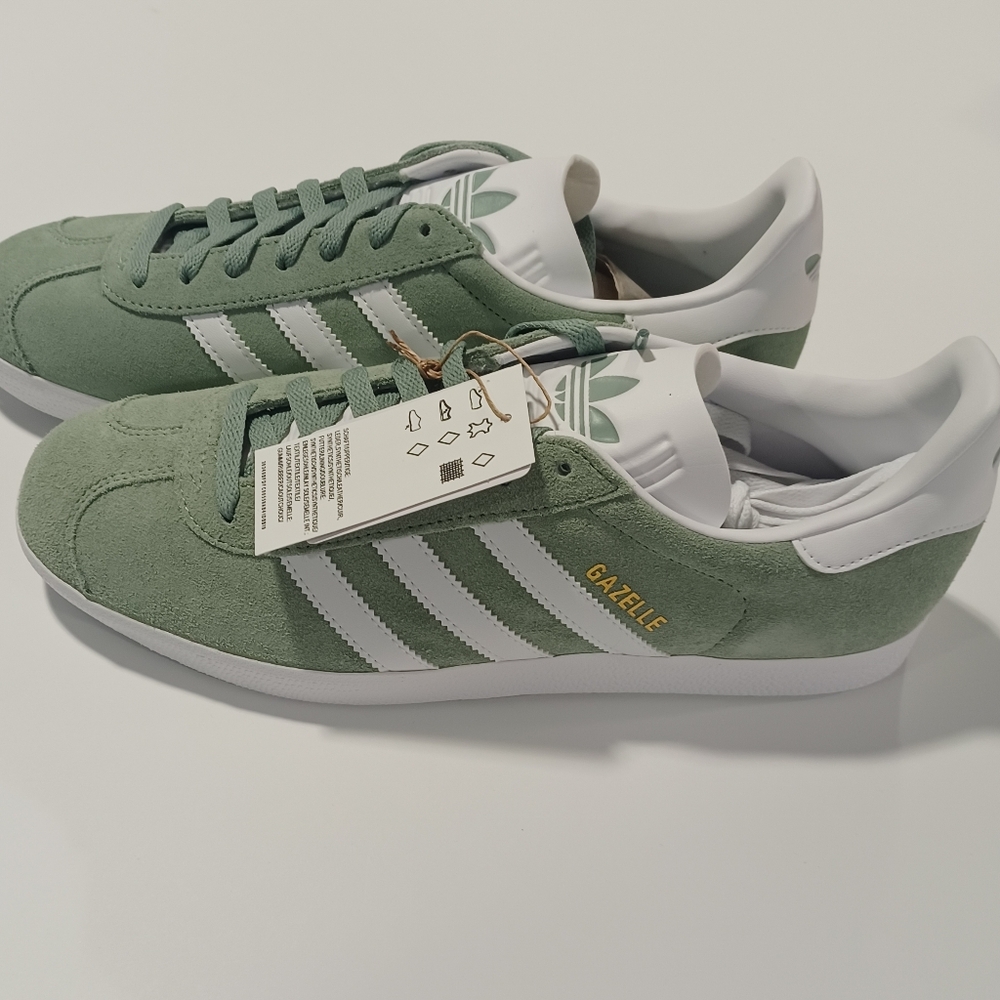 SOLD DO NOT BUY Adidas Gazelle Men's Unisex Green Indoor Sneakers - Picture 6 of 11